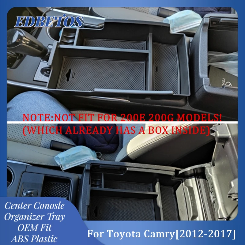 Подлокотник Органайзер лоток для Toyota Camry 2012 2013 2014 2015 2016 2017 перчаточный ящик