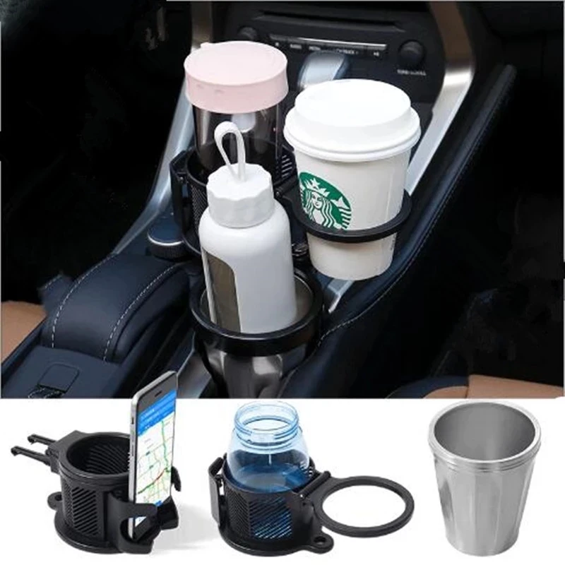 multifunctional car cup holder universal mobile phone holder car truck beverage car air inlet bracket beverage holder auto parts free global shipping