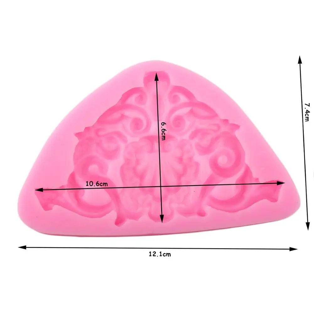 3D рельефные силиконовые формы для выпечки в стиле барокко|Формы тортов| |