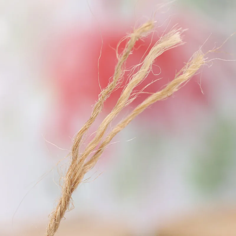 Джутовый шпагат 100 метров веревка для подарков предмет окружающей среды детского