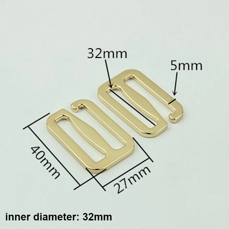 1 шт. новый стиль регулирующая Пряжка из цинкового сплава модная застежка-крючок 6