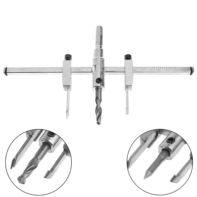

Регулируемая 40-200 мм металлическая древесина кольцевая пила сверло резак набор DIY инструмент Прямая поставка