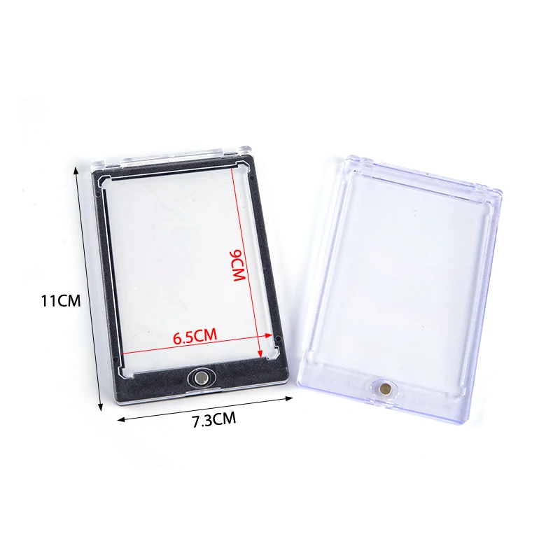 

1pc Card Sleeves Transparent Playing Game VMAX Protector Display Cards Folder Holder