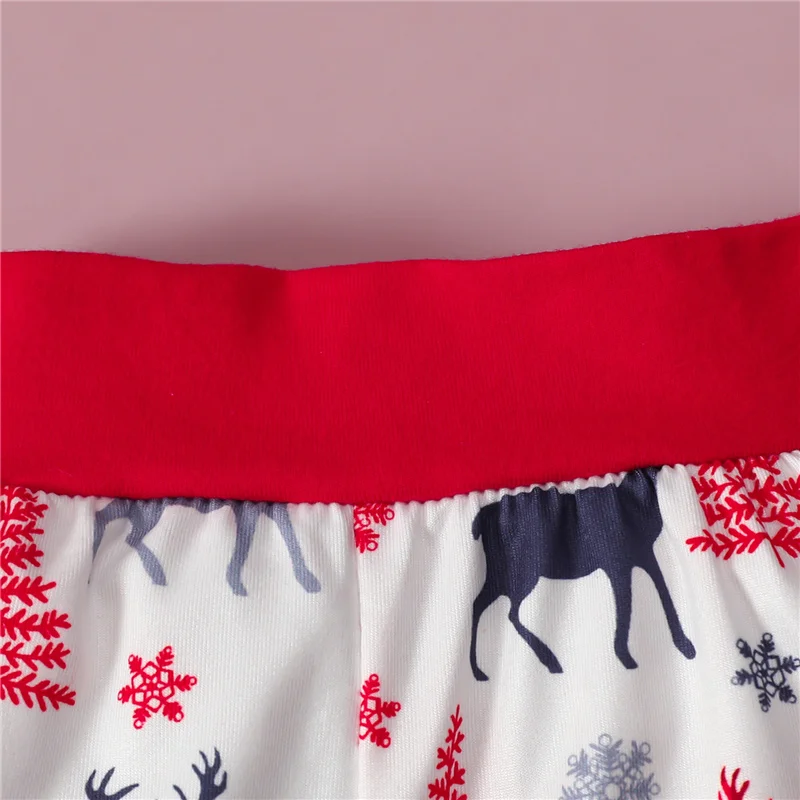 

Newwborn Boys Girls Baby Christmas Casual Clothes Sets,2Pcs Toddler Fashion Long Sleeve Letter Deer Print Hoodie and Pants Set