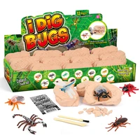 insect model childrens educational toys archaeological dig diy boys and girls childrens holiday gifts