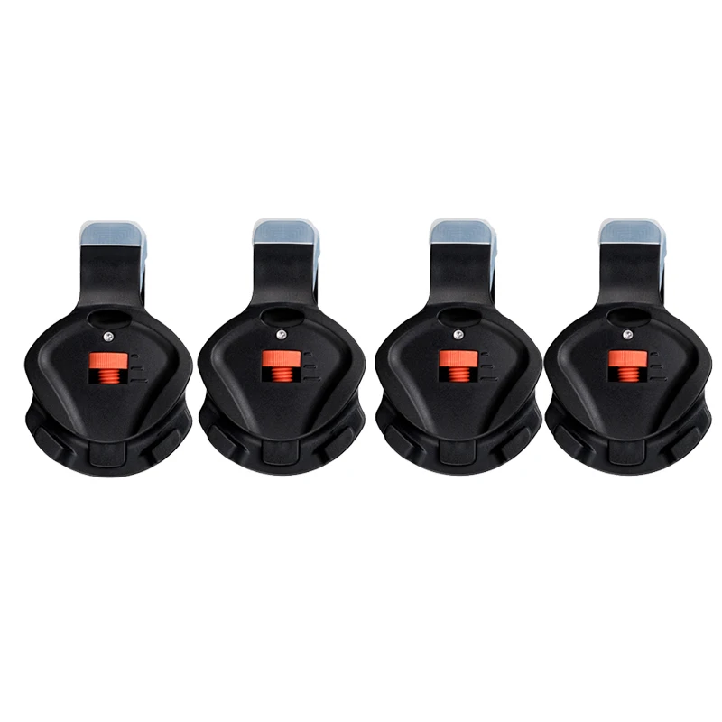 

4 Pack Fishing Bite Alarm Electronic Fish Rod Bait Alert Indicator LED Alarms Daytime/Night Carp Fishing Outdoor