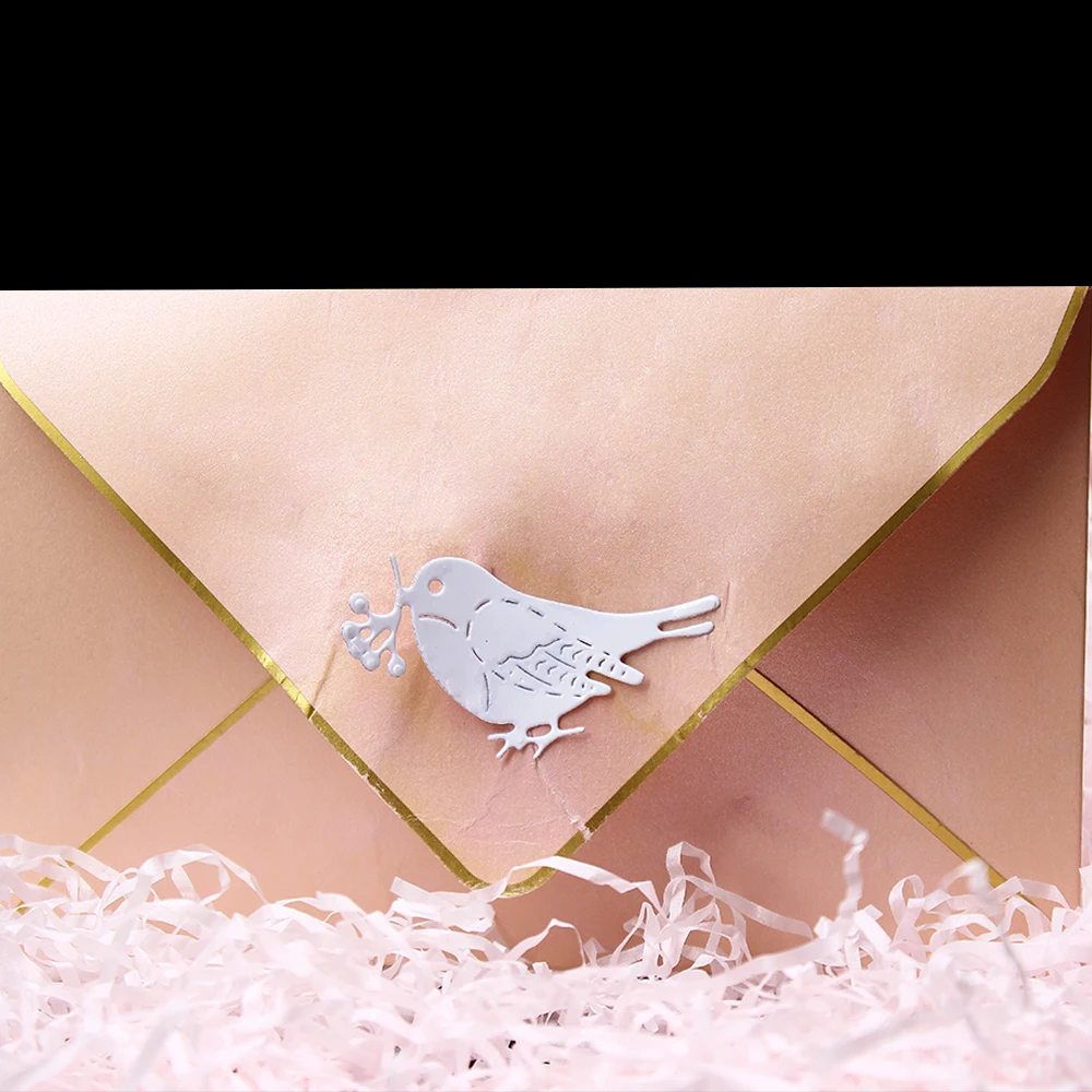 Металлический трафарет для высечки птиц рукоделия скрапбукинга альбома