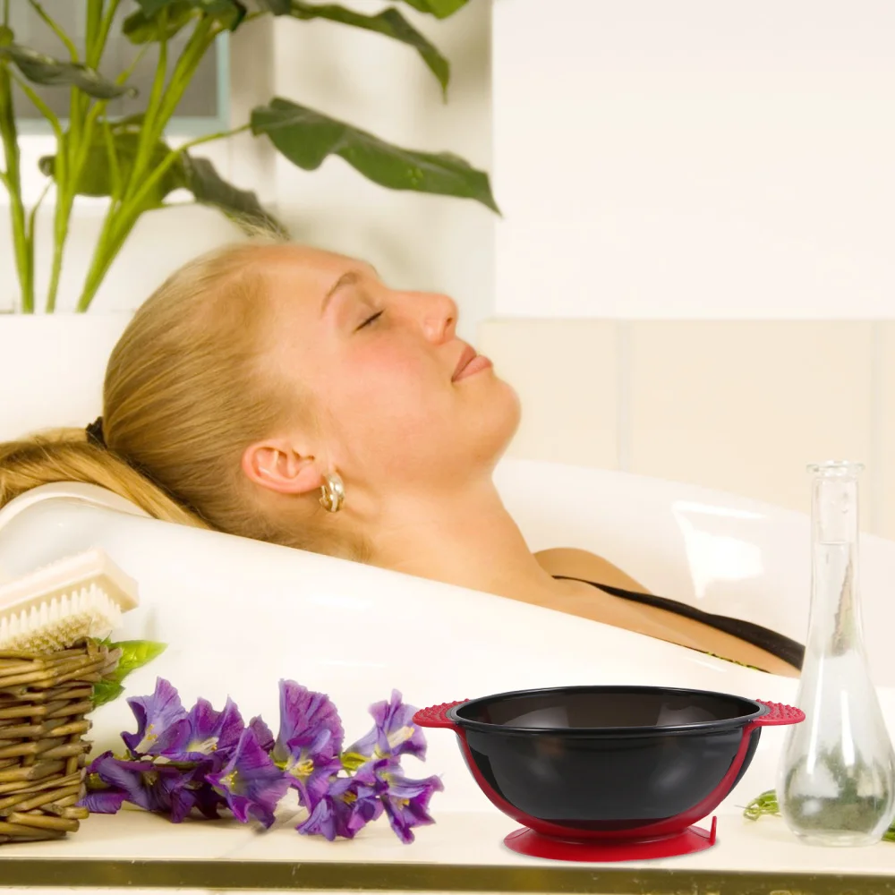 

3Pcs Hair Coloring Dye Bowls Barber Hairdresser Bowls Hair Dye Accessories