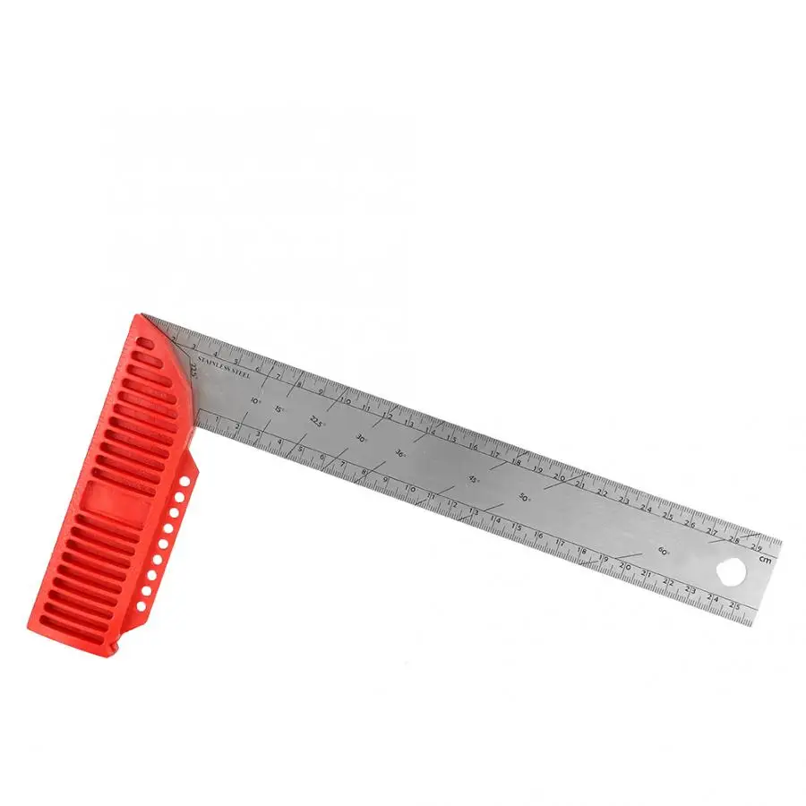 Right Angle Ruler Esquadro 30cm Stainless Steel 90 Degrees | Инструменты
