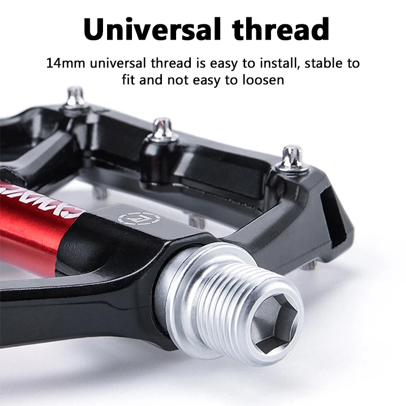 Велосипедные педали с широкой платформой плоские герметичными подшипниками для