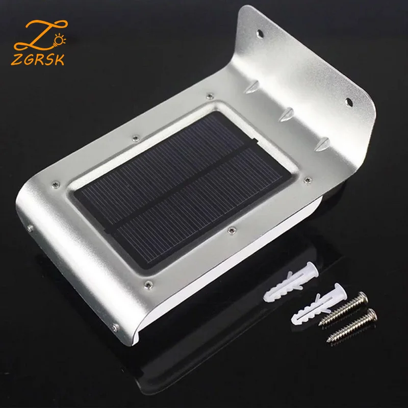 

2021 New 16 LED Solar Power Motion Sensor Garden Yard Security Lamp Wireless Waterproof Outdoor Lighting 120 Degrees Sensing