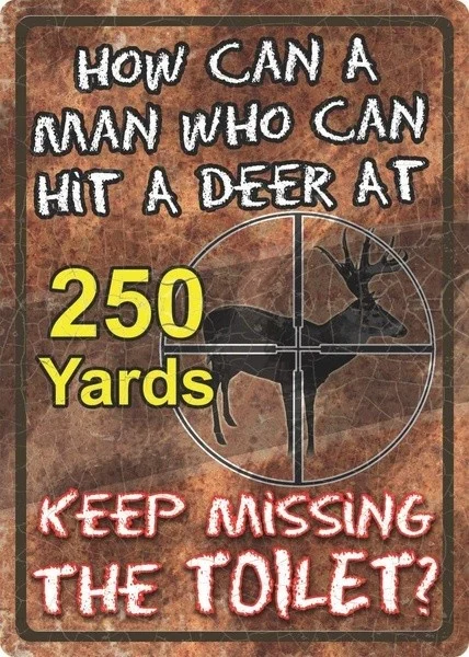 

Metal sign wall sign wall decorative plaque art collection Weatherproof Embossed Hunting Deer Tin Signs Wall Decor