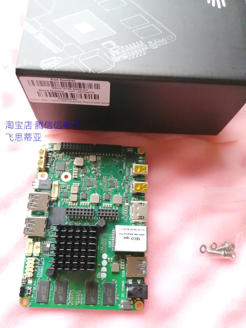 Плата для разработки UDOO X86 Advanced plus Intel N3160 теперь SB02-3740-0000-C1 | Электроника