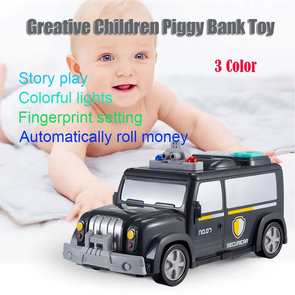 Электронные копилки крутой автомобильный Грузовик с паролем и музыкой Обучающие