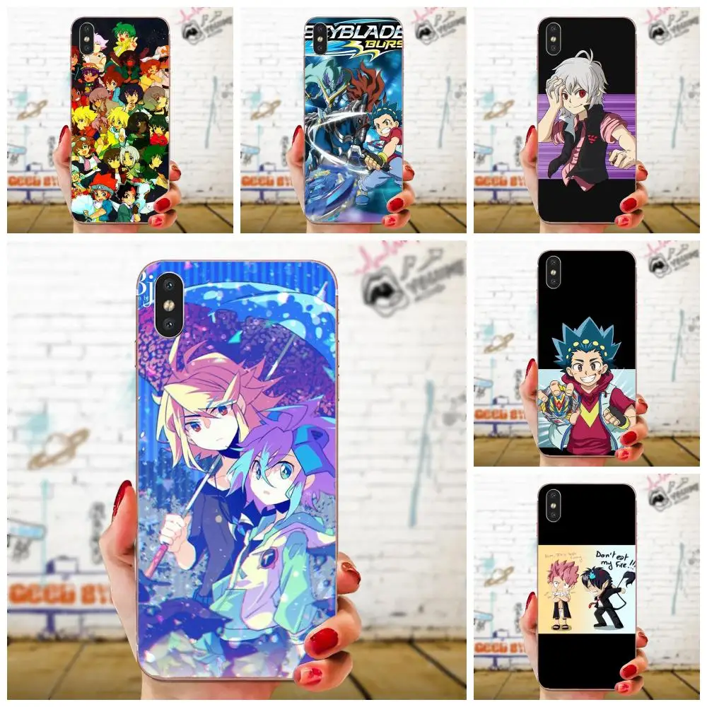 Резиновый мягкий чехол из ТПУ для Apple iPhone 11 Pro X XS Max XR 4 4S 5 5C 5S SE SE2 6 6S 7 8 Plus Beyblade