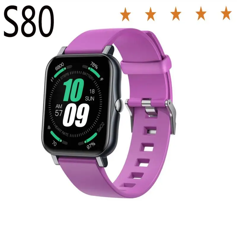 

2021 New Smart Watch Men Full Touch Screen Sport Fitness Watch IP68 Waterproof Bluetooth For Android iOS Smartwatch TFT-LCD