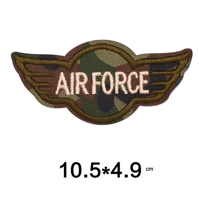 Нашивки с вышивкой в стиле милитари аппликация для одежды сделай сам армейские