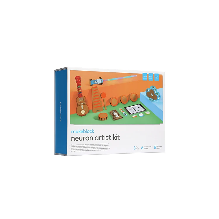 

Makeblock Neuron Artist Kit, DIY Programmable Electronic Building Blocks, Exploring The Fun of Coding and Arts.