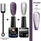 Магнитный Гель-лак для ногтей MEET ACROSS, 6 мл8 мл, блестящий Гель-лак для ногтей с эффектом кошачий глаз стойкий УФ-гель, отмачиваемый базовое и верхнее покрытие