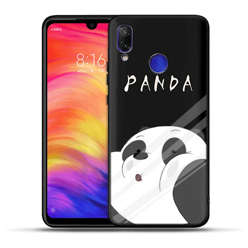 Силиконовый чехол для телефона с милой пандой для Red mi 5 Plus 6 Pro 4X6 6A 7 7A Note 6 7 Pro 5 для mi A2 Lite 5X6X9 t Pocophone F1