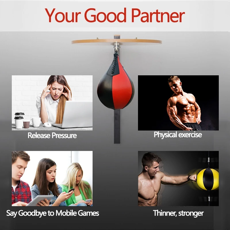 Высококачественный боксерский мяч тренировочные скоростные Мячи С накачивающим