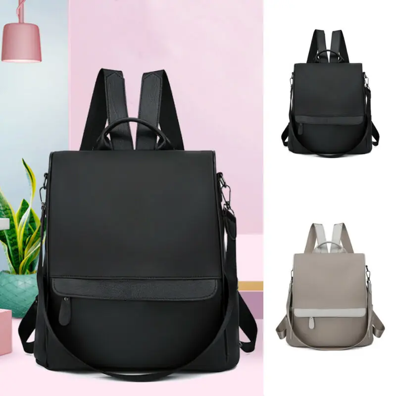 Рюкзак унисекс с защитой от кражи из ткани Оксфорд водонепроницаемые женские