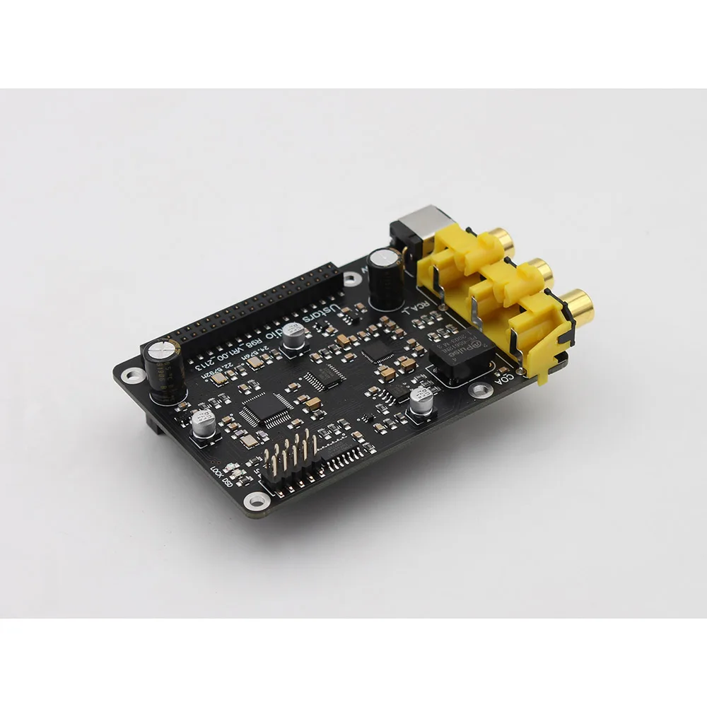 Плата цифрового декодера вещания CS43198 I2S 32bit/384K DSD256 DAC для Raspberry Pi 2B 3B + 4B |