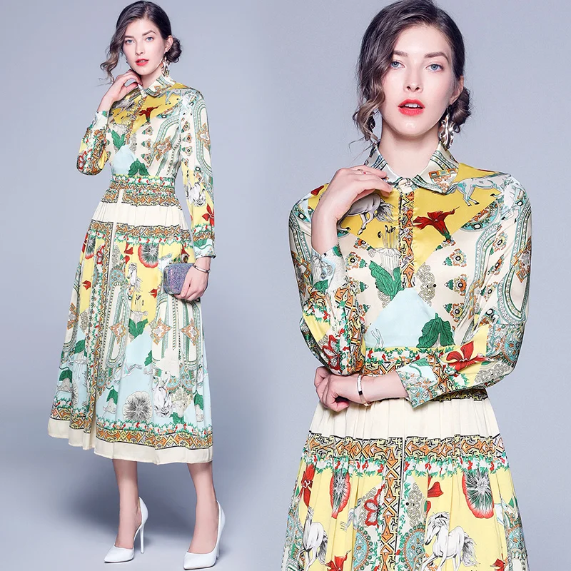 Женское Повседневное платье Trytree элегантное офисное платье-трапеция из