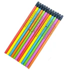 Карандаш деревянный с ластиком и гравировкой, Персонализированные Сувениры для свадьбы, вечевечерние НКИ, школьного декоративная ручка