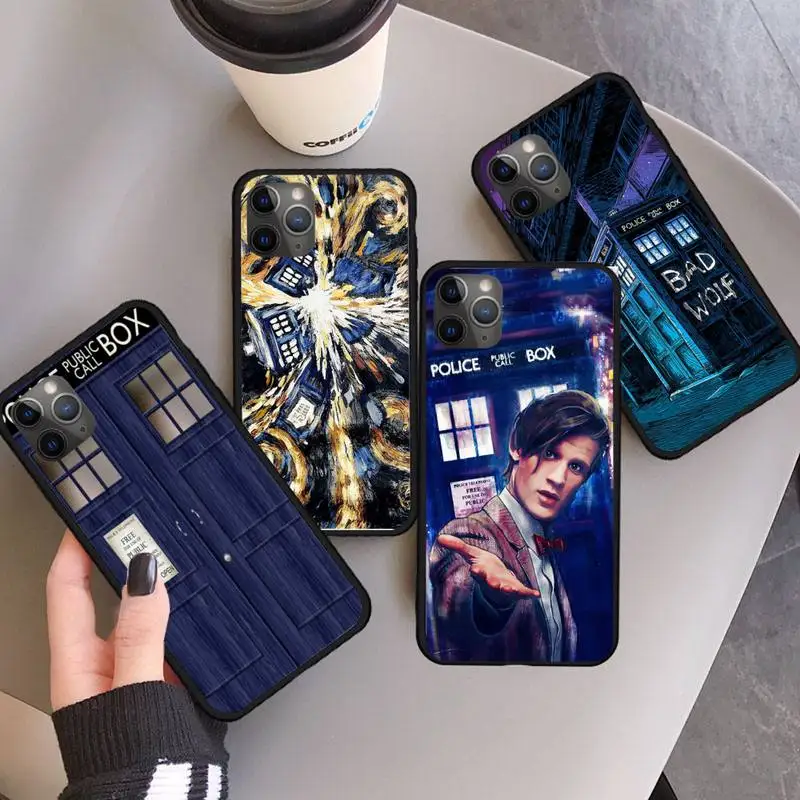 

Tardis Box Doctor Who tv show Phone Case For iphone 12 11 13 7 8 6 s plus x xs xr pro max mini