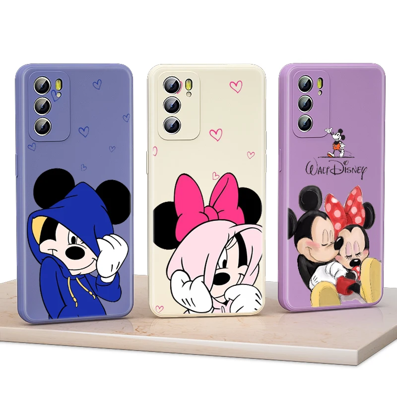 

Pink Mickey Minnie Liquid Silicone Soft Capa Phone Case For Huawei Nova 4E 4 3i 3 8 8i 8SE 7SE 7 6SE 7i 6SE 6 5i 5 5T Pro