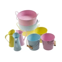 montessori life practical materials for washing hands dishes cloth works small iron tub bucket kettle for kids play house