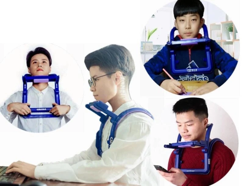 Простой шейный кронштейн с антенной и сводом задней части для коррекции фиксации