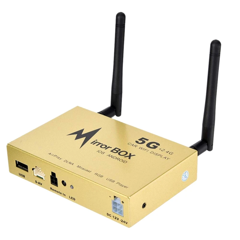 Автомобильный Wi Fi дисплей зеркальная коробка 2 4G 5G автомобильный Dlna Airplay Hdmi ключ