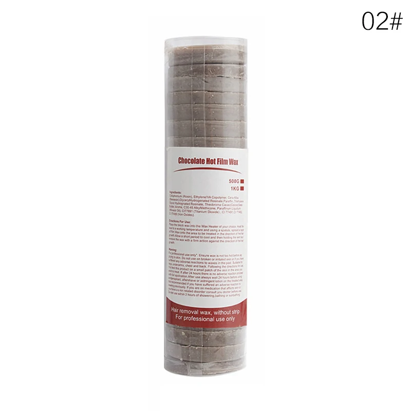 1 шт. 500g здорового удаления волос на теле твердый воск торт консервированные без