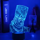 3d Светодиодная лампа в стиле аниме невероятные приключения Джоджо, светильник для спальни, подарок на день рождения, ночник для манги, Джоджо