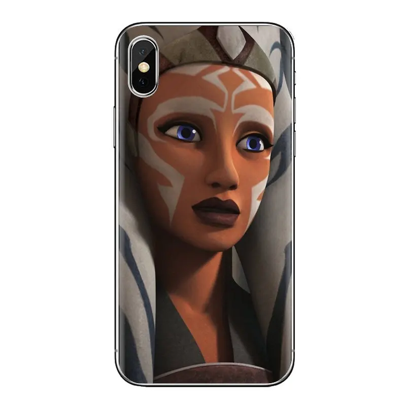 For Samsung Galaxy S3 S4 S5 Mini S6 S7 Edge S8 S9 S10 Plus Note 3 4 5 8 9 Ahsoka Soft Transparent Shell Covers |