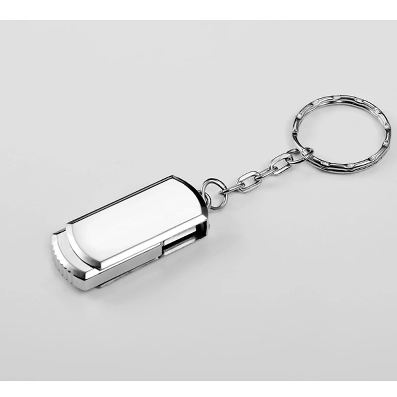 Silver Металлический флеш-накопитель usb емкостью 2,0, флеш-накопитель, карта памяти 128 Мб, 4 ГБ, 8 ГБ, 16 ГБ, 32 ГБ, рекламные подарки для фотографии/бизнеса - Цвет: Silver