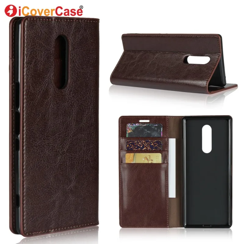 

Роскошный кожаный чехол для Sony Xperia XZ4, мягкий силиконовый чехол-бумажник для Sony XZ4, флип-кейсы, Аксессуары для мобильных телефонов в деловом с...