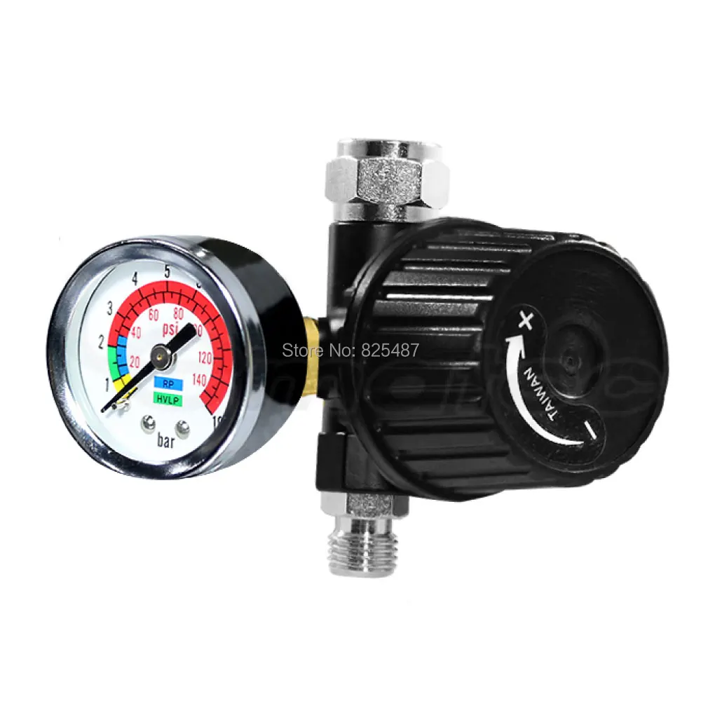 1/4&quot Air Pressure Diaphragm Regulator For Spray Paint Gun Tools Compressor LEMATEC Accessory Gauge | Инструменты