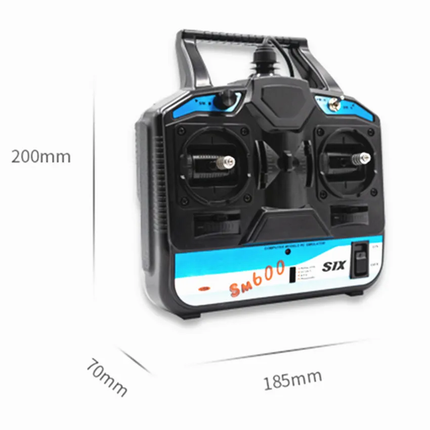 Flysky 2 4G 6 канальный RC аналоговый пульт дистанционного управления FS SM600