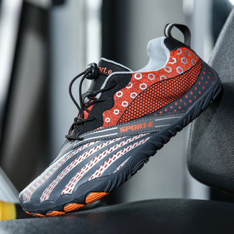 Men Women  Wading Shoes Wear-resistant Quick Dry Beach Water Shoes Outdoor Sport Drain Nonslip Flat Rubber Upstream Socks Shoes