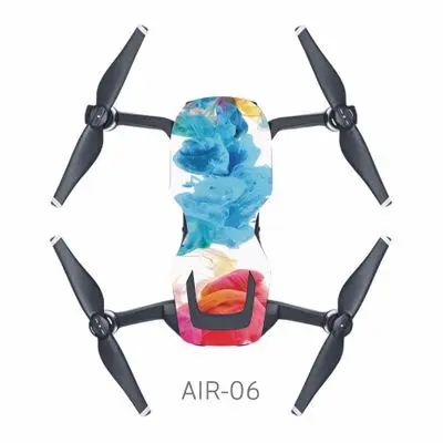 ПВХ водонепроницаемый стикер Drone корпус оболочки защиты кожи наклейки для DJI MAVIC AIR 20J Прямая поставка - Цвет: 06