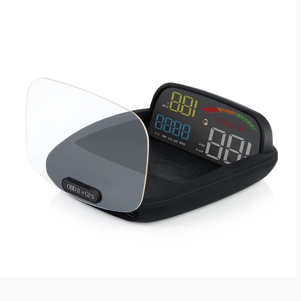 C800 HUD OBD2 светодиодный дисплей на лобовое стекло автомобильный экран борту