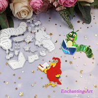 caterpillars and parrots learn metal cutting dies stencils for diy scrapbookingphoto album decorative embossing paper cards
