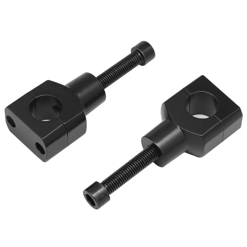 Аксессуары для мотоциклов 1 &quot25 мм Кафе Racer Мотоцикл Черный Руль Riser зажим