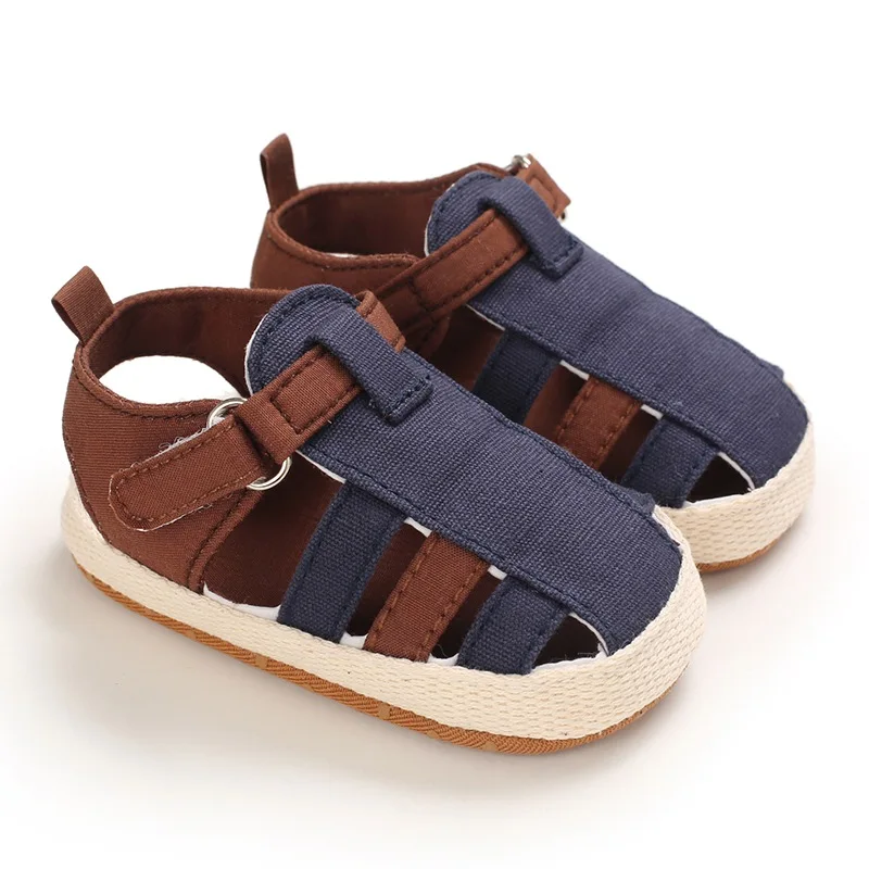 

2021 Summer Baby Boys Hollow Out Sandals Non Slip Walking Shoes