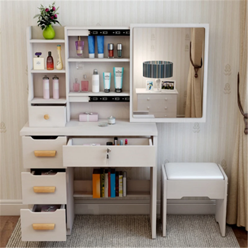 Do Sypialni Camera Da Letto Schminktisch Mesa Coiffeuse ящик для туалетного столика деревянная Корейская