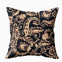 outdoor throw pillows zippered covers pillowcases 16x16inch throw pillow covers ethnic floral ornament batik style for home