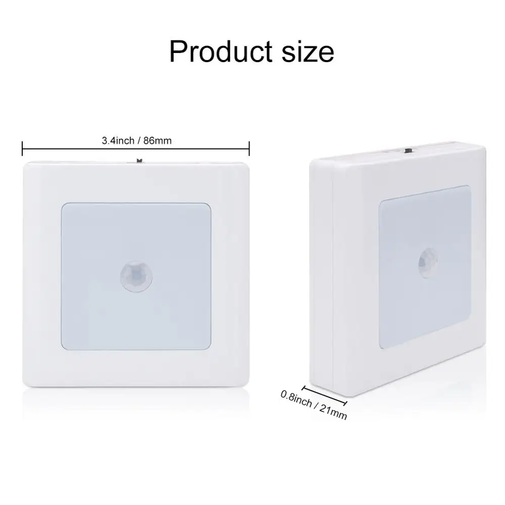 Ночной светильник с датчиком движения инфракрасный датчик аварийный настенный